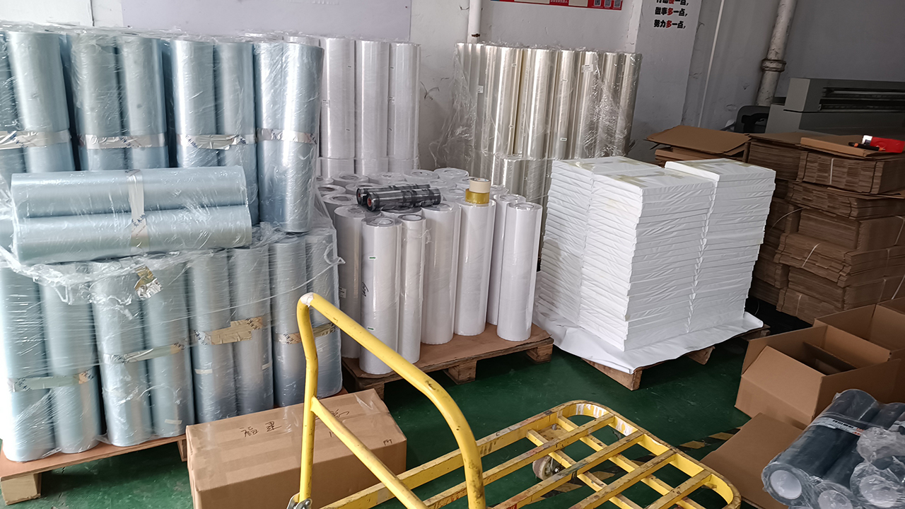 纸质包装材料水晶标展示-水晶标ab膜工艺